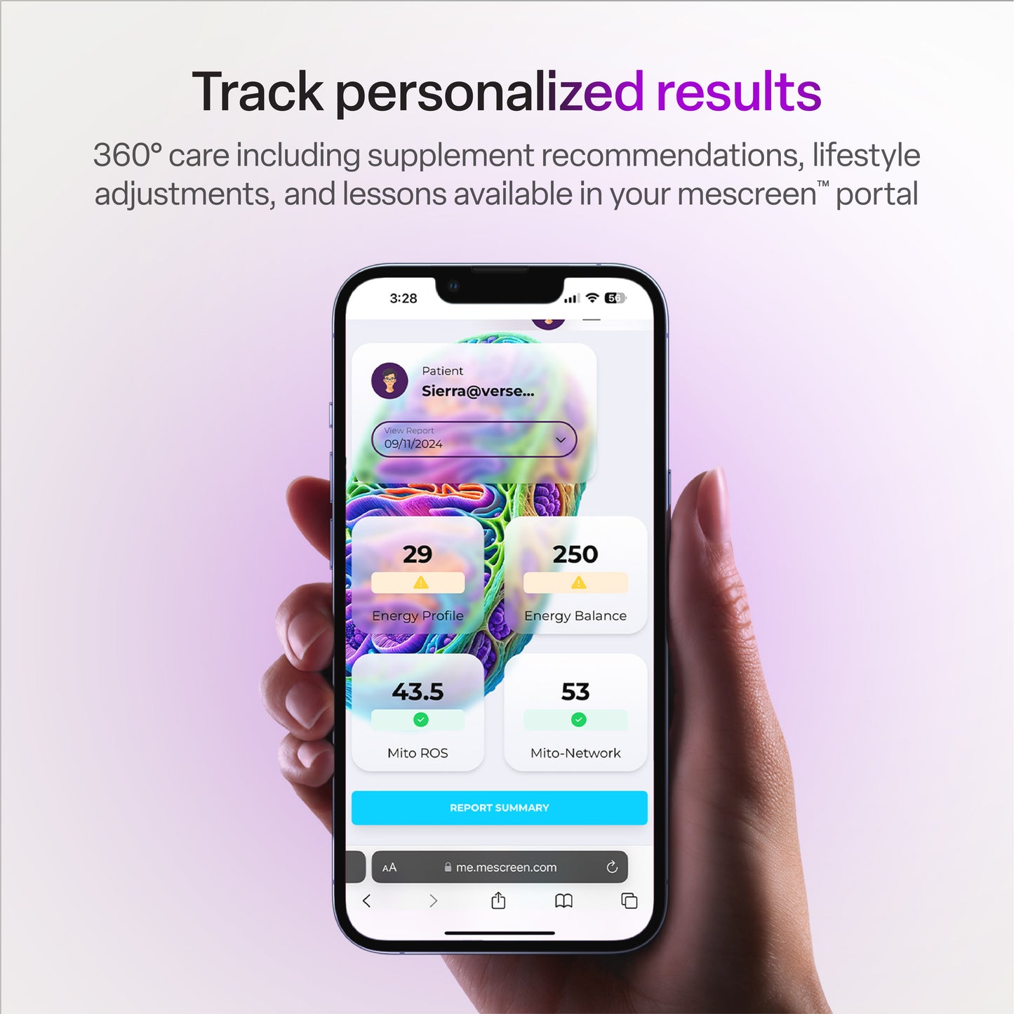 mescreen™ Research Validator Sample & Analysis - mescreen