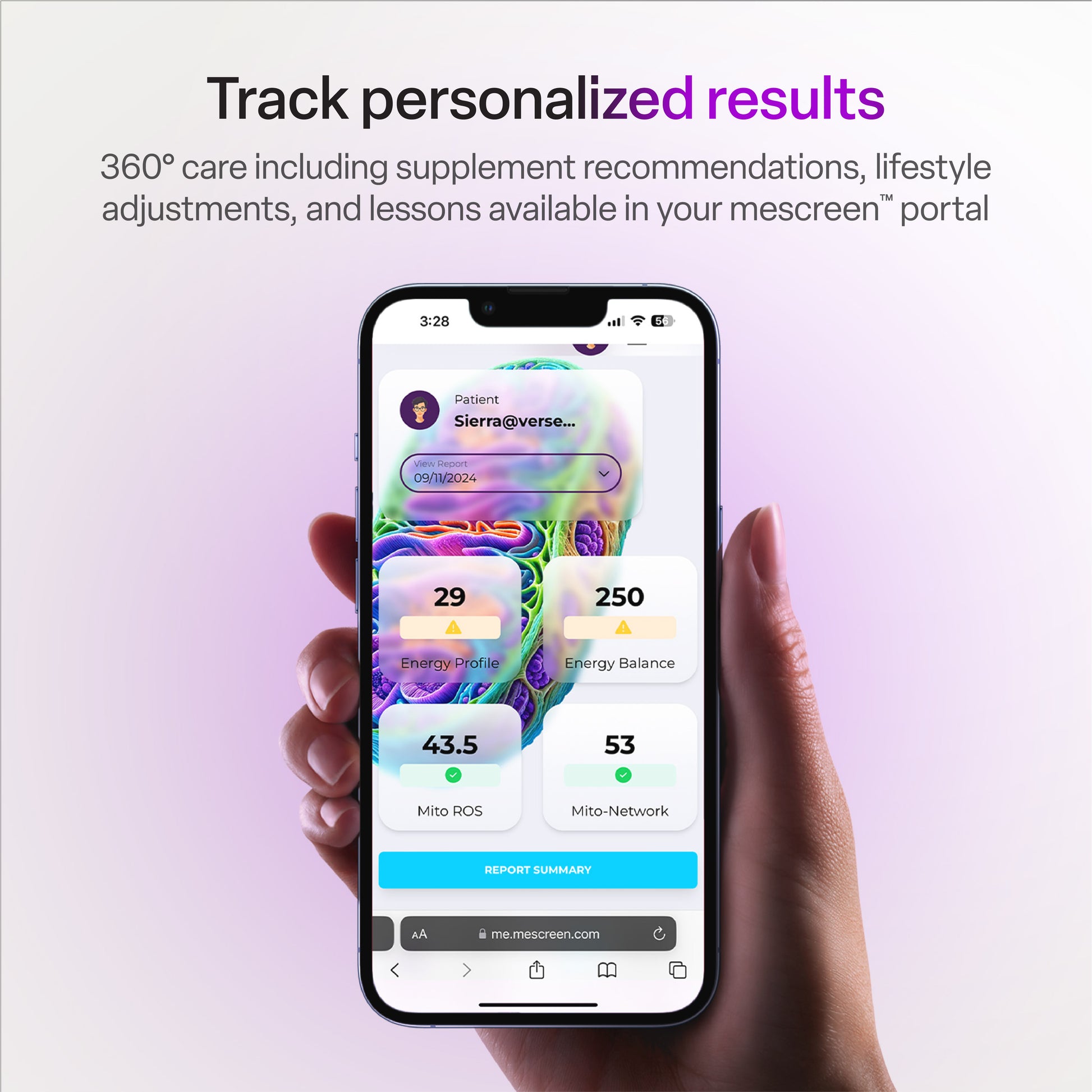 mescreen™ Research Validator Sample & Analysis - mescreen