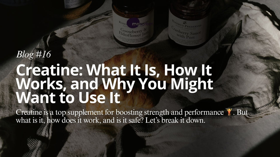 Supplement Smart: Creatine and Personalized Performance with mescreen™