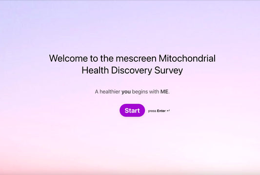 mescreen™  Mitochondria Efficiency Test Healthcare Practitioner Kit Activation