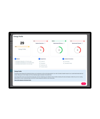 mescreen wellness recommendations overview